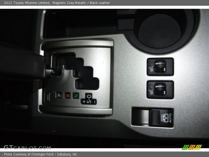 Magnetic Gray Metallic / Black Leather 2012 Toyota 4Runner Limited