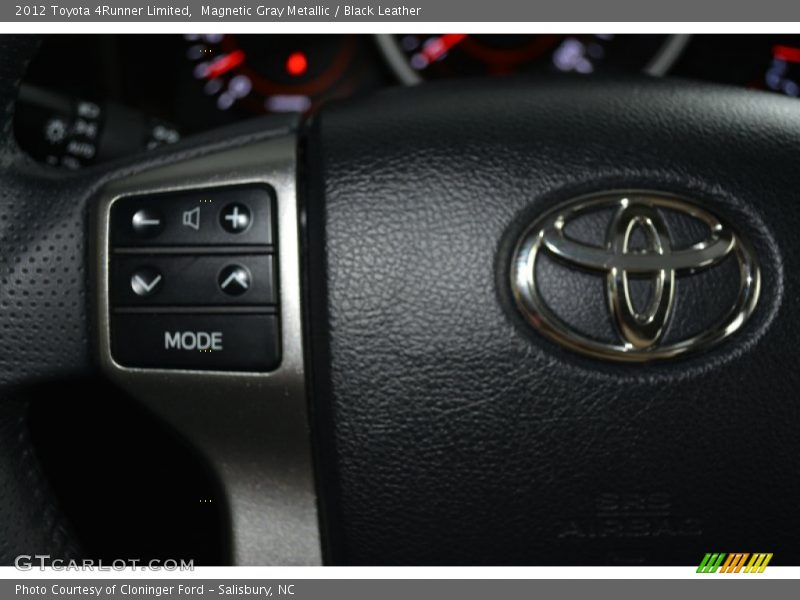 Magnetic Gray Metallic / Black Leather 2012 Toyota 4Runner Limited