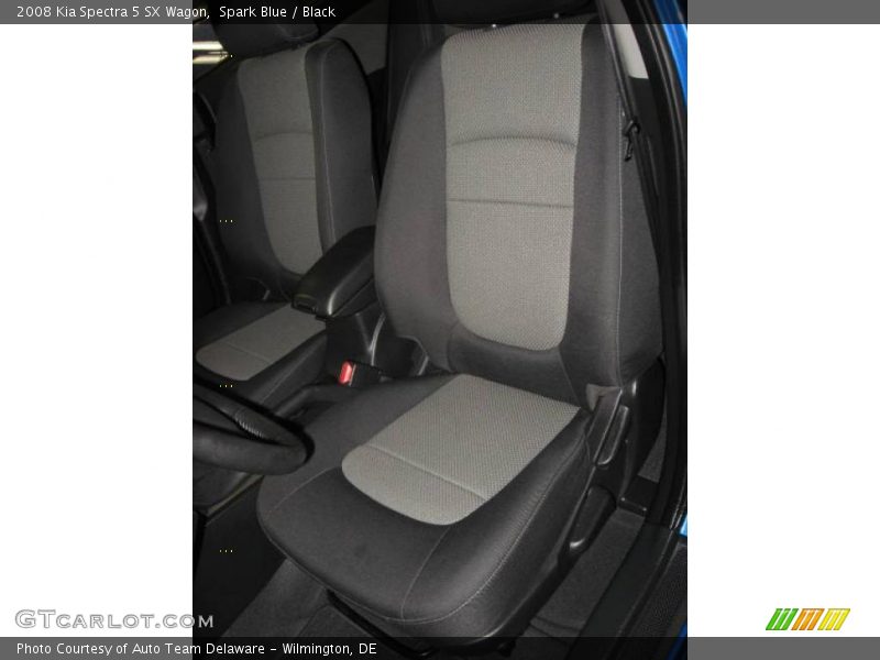 Spark Blue / Black 2008 Kia Spectra 5 SX Wagon