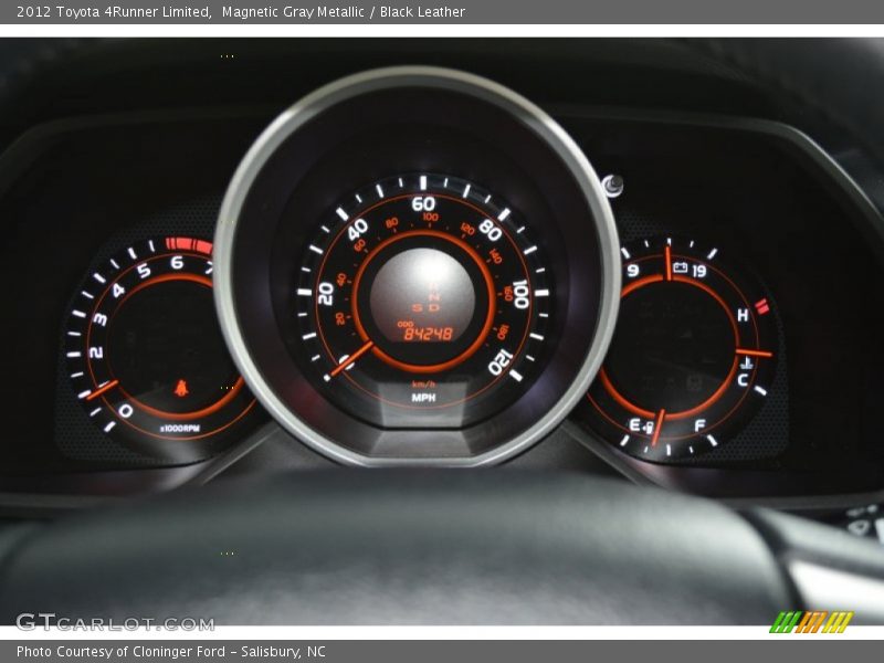 Magnetic Gray Metallic / Black Leather 2012 Toyota 4Runner Limited