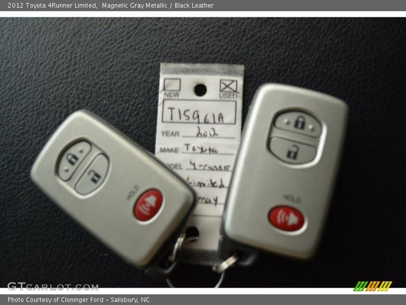 Magnetic Gray Metallic / Black Leather 2012 Toyota 4Runner Limited