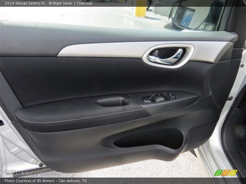 Brilliant Silver / Charcoal 2014 Nissan Sentra SV
