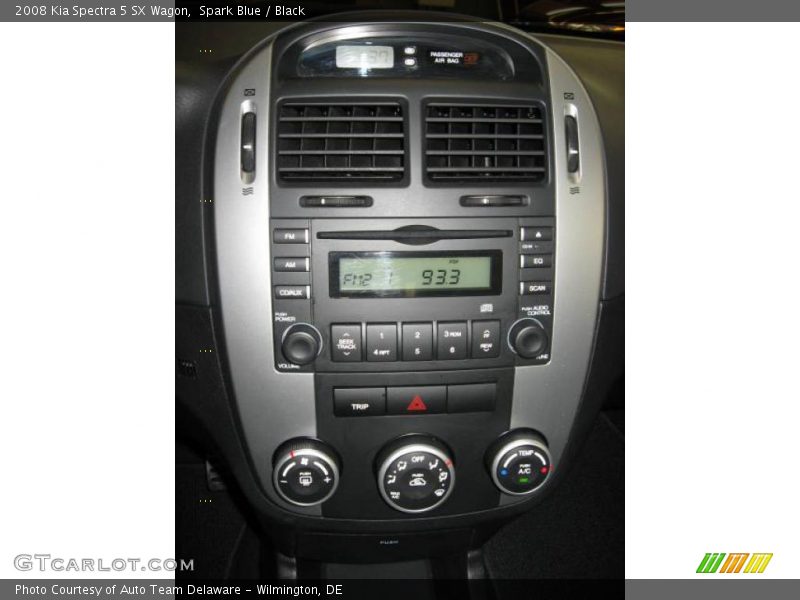 Spark Blue / Black 2008 Kia Spectra 5 SX Wagon