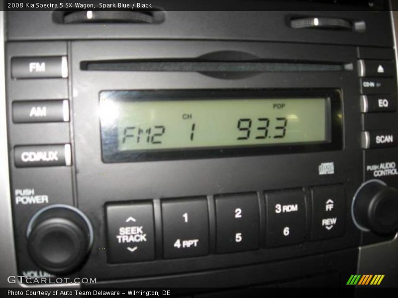 Spark Blue / Black 2008 Kia Spectra 5 SX Wagon