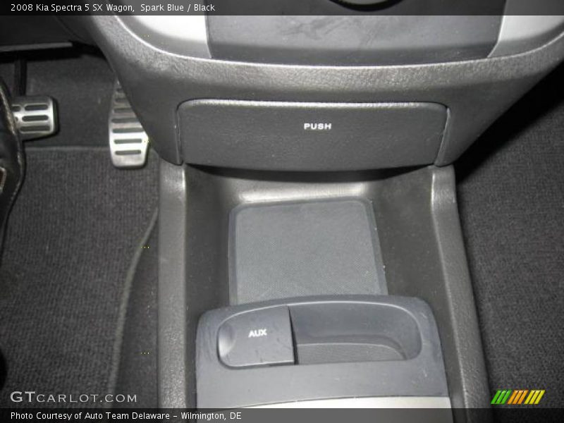 Spark Blue / Black 2008 Kia Spectra 5 SX Wagon