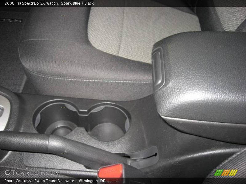 Spark Blue / Black 2008 Kia Spectra 5 SX Wagon
