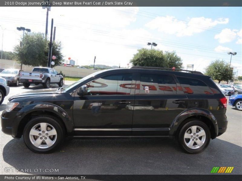 Deep Water Blue Pearl Coat / Dark Slate Gray 2010 Dodge Journey SXT