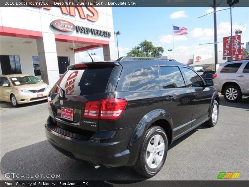 Deep Water Blue Pearl Coat / Dark Slate Gray 2010 Dodge Journey SXT