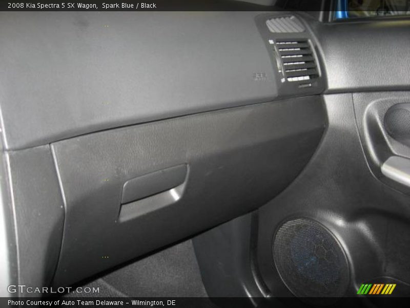 Spark Blue / Black 2008 Kia Spectra 5 SX Wagon