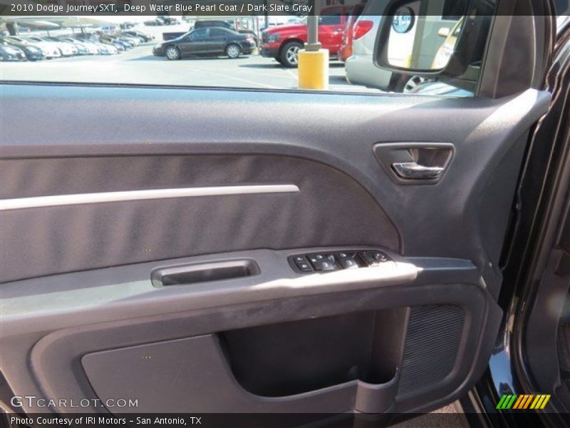 Deep Water Blue Pearl Coat / Dark Slate Gray 2010 Dodge Journey SXT