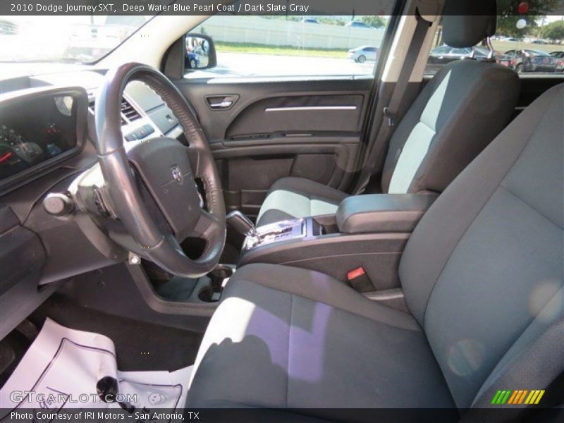 Deep Water Blue Pearl Coat / Dark Slate Gray 2010 Dodge Journey SXT