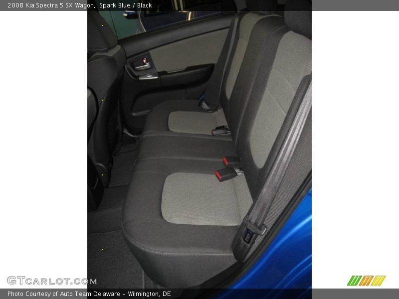 Spark Blue / Black 2008 Kia Spectra 5 SX Wagon