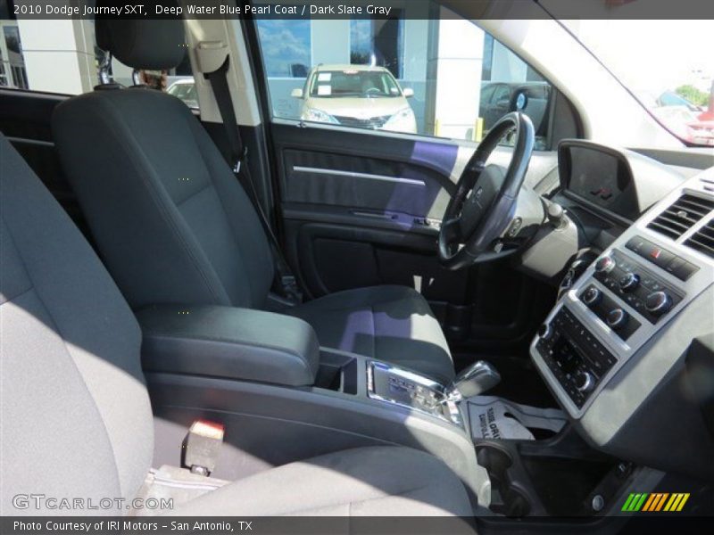 Deep Water Blue Pearl Coat / Dark Slate Gray 2010 Dodge Journey SXT