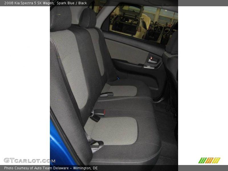 Spark Blue / Black 2008 Kia Spectra 5 SX Wagon