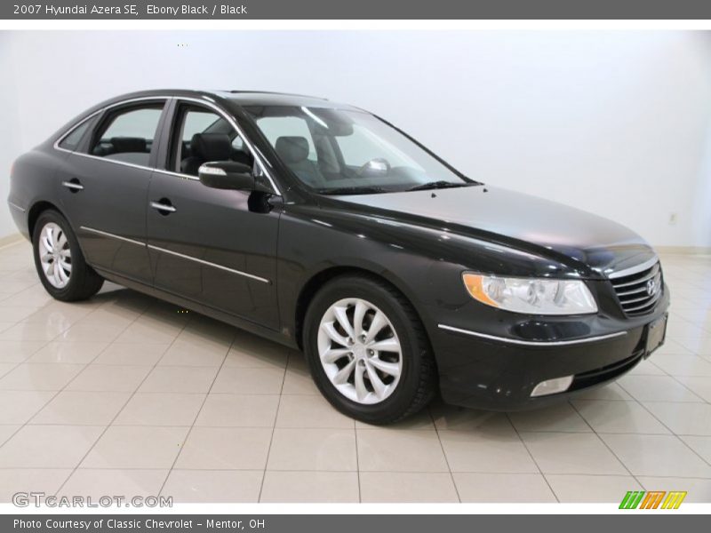 Ebony Black / Black 2007 Hyundai Azera SE