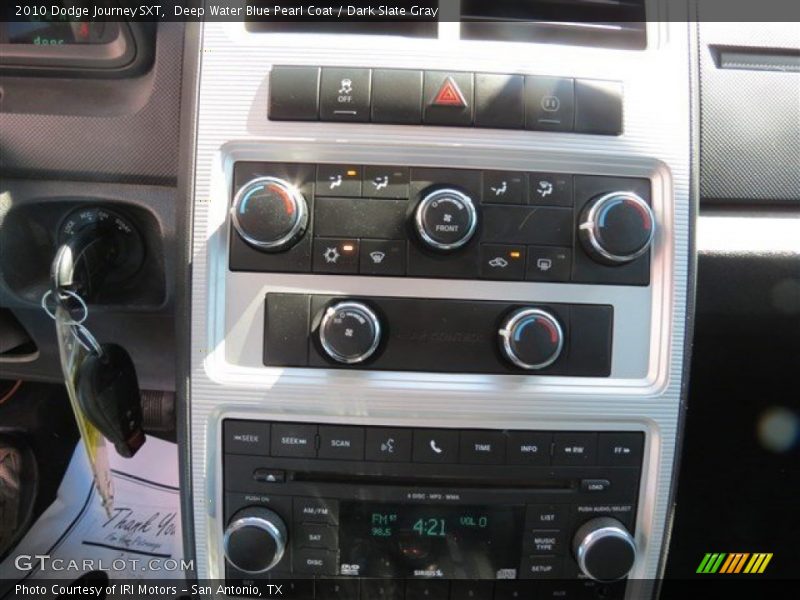 Deep Water Blue Pearl Coat / Dark Slate Gray 2010 Dodge Journey SXT