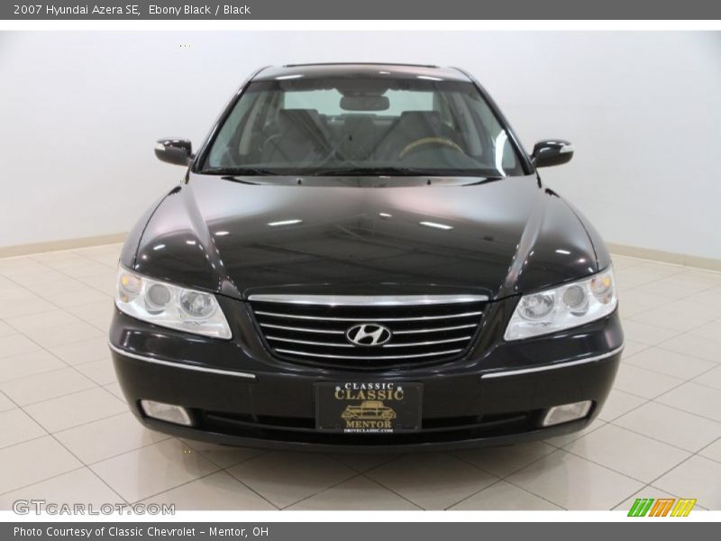 Ebony Black / Black 2007 Hyundai Azera SE