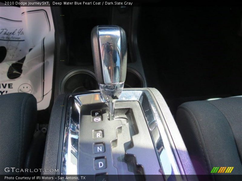 Deep Water Blue Pearl Coat / Dark Slate Gray 2010 Dodge Journey SXT