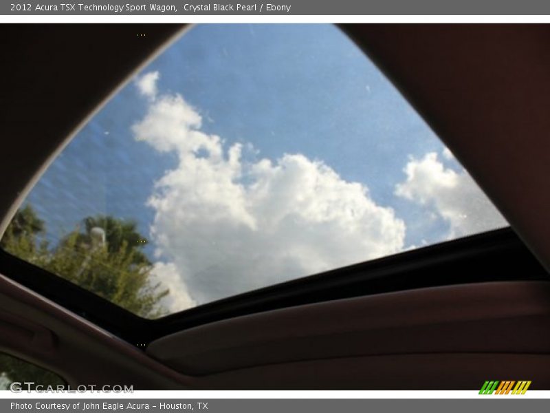 Crystal Black Pearl / Ebony 2012 Acura TSX Technology Sport Wagon