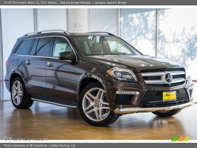 Dakota Brown Metallic / designo Auburn Brown 2016 Mercedes-Benz GL 550 4Matic