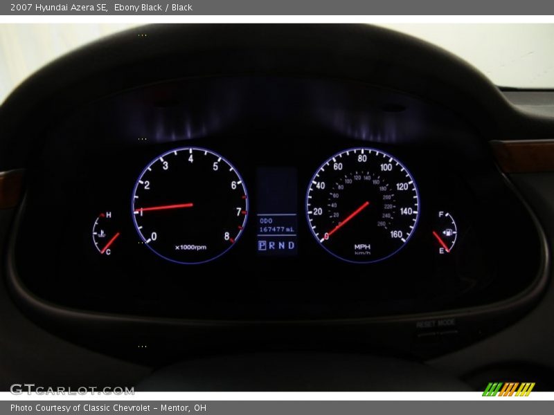  2007 Azera SE SE Gauges