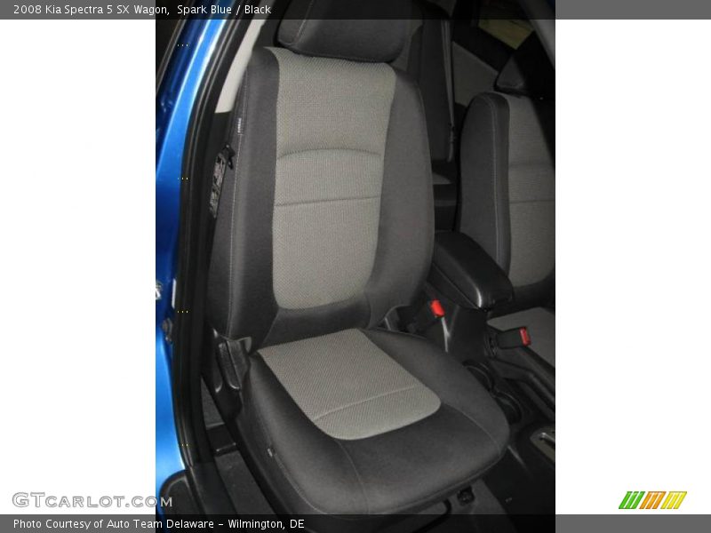 Spark Blue / Black 2008 Kia Spectra 5 SX Wagon