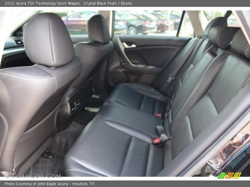 Crystal Black Pearl / Ebony 2012 Acura TSX Technology Sport Wagon