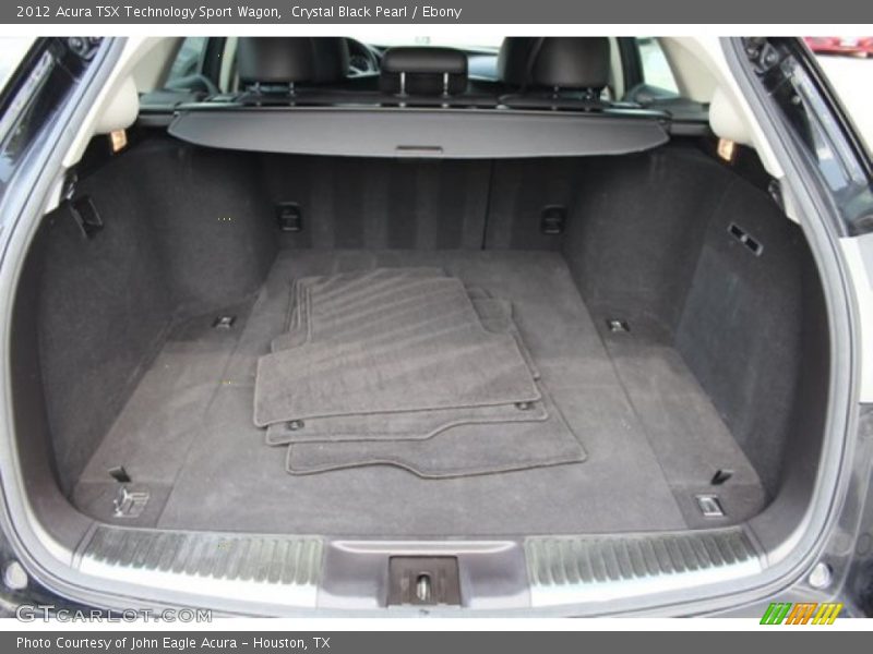 Crystal Black Pearl / Ebony 2012 Acura TSX Technology Sport Wagon