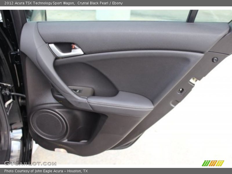 Crystal Black Pearl / Ebony 2012 Acura TSX Technology Sport Wagon