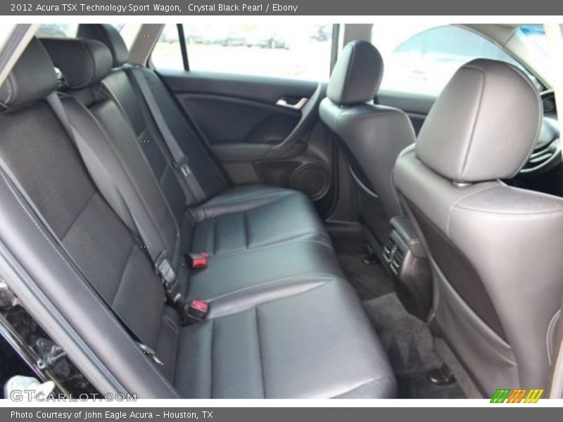 Crystal Black Pearl / Ebony 2012 Acura TSX Technology Sport Wagon