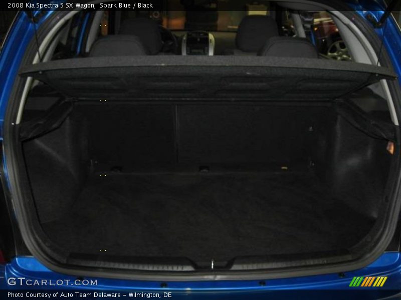 Spark Blue / Black 2008 Kia Spectra 5 SX Wagon