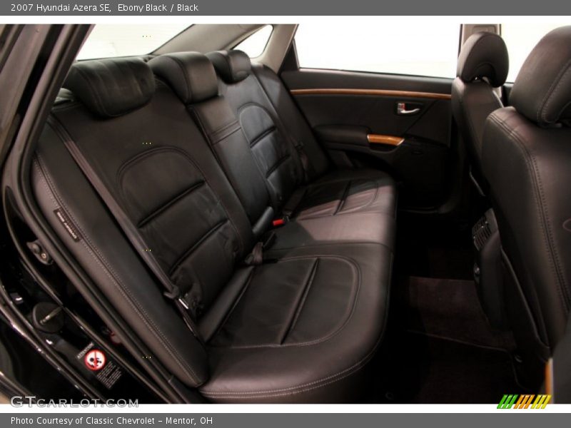 Ebony Black / Black 2007 Hyundai Azera SE