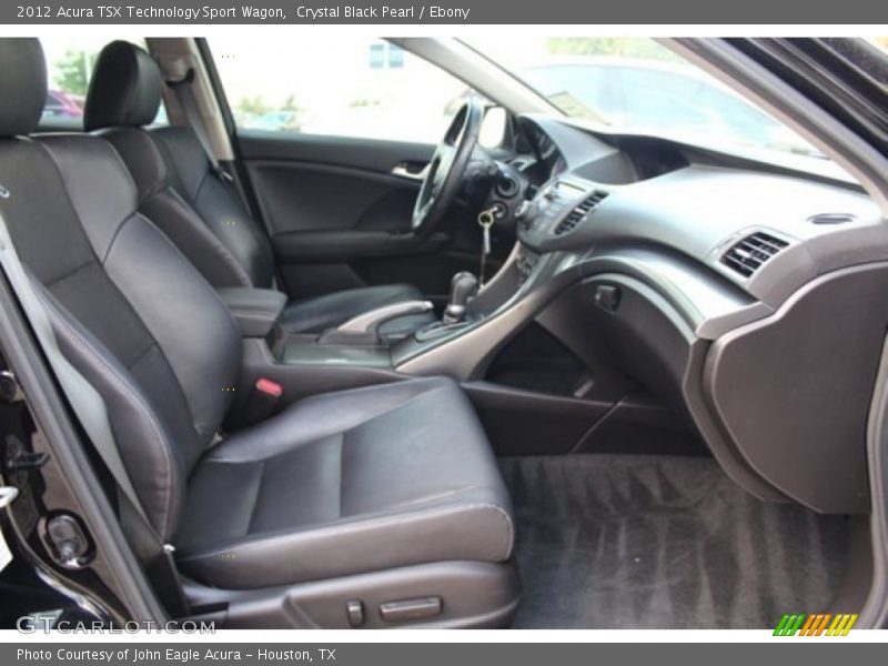 Crystal Black Pearl / Ebony 2012 Acura TSX Technology Sport Wagon