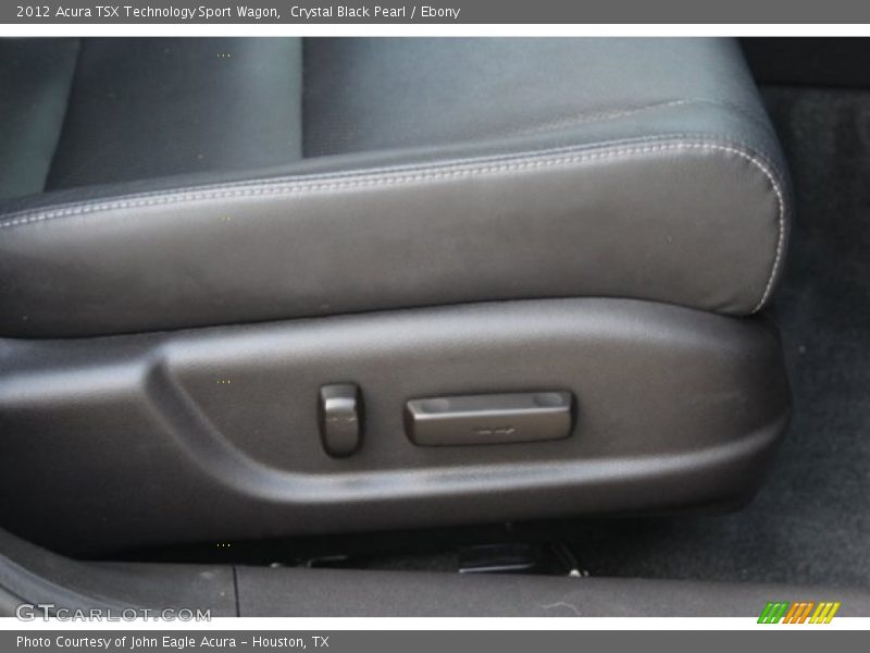 Crystal Black Pearl / Ebony 2012 Acura TSX Technology Sport Wagon