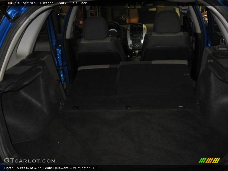 Spark Blue / Black 2008 Kia Spectra 5 SX Wagon