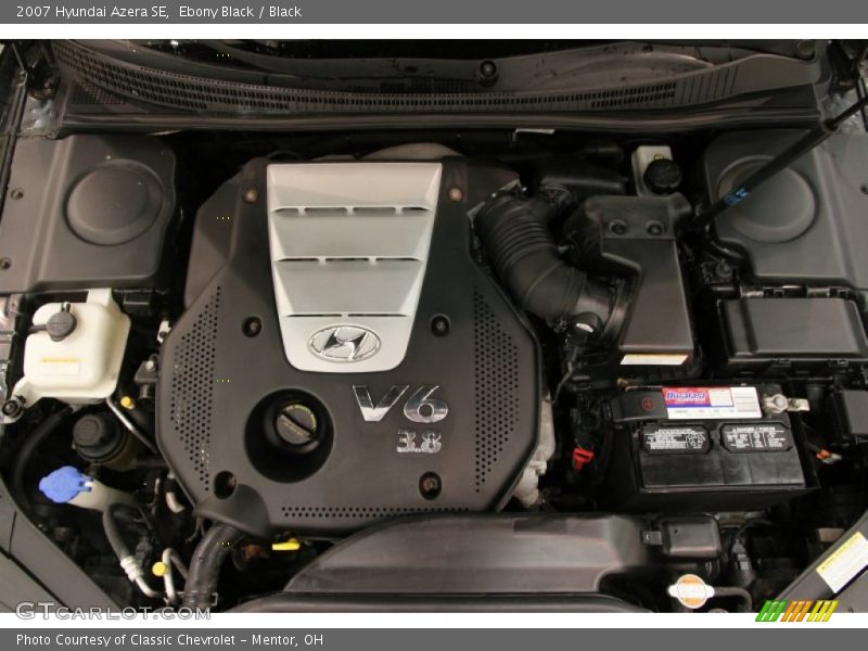  2007 Azera SE Engine - 3.8 Liter DOHC 24-Valve CVVT V6