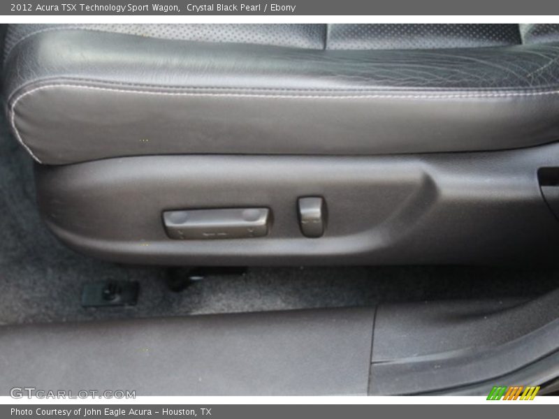 Crystal Black Pearl / Ebony 2012 Acura TSX Technology Sport Wagon