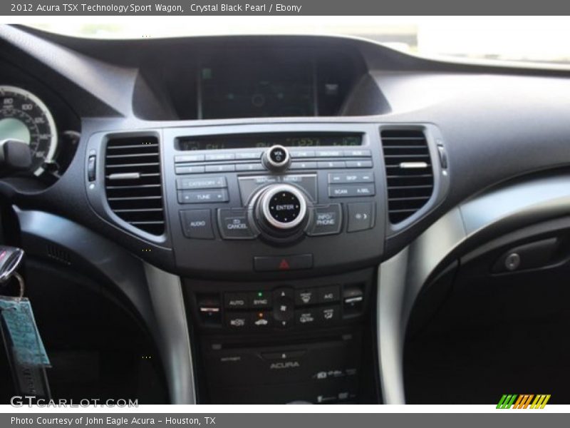 Crystal Black Pearl / Ebony 2012 Acura TSX Technology Sport Wagon