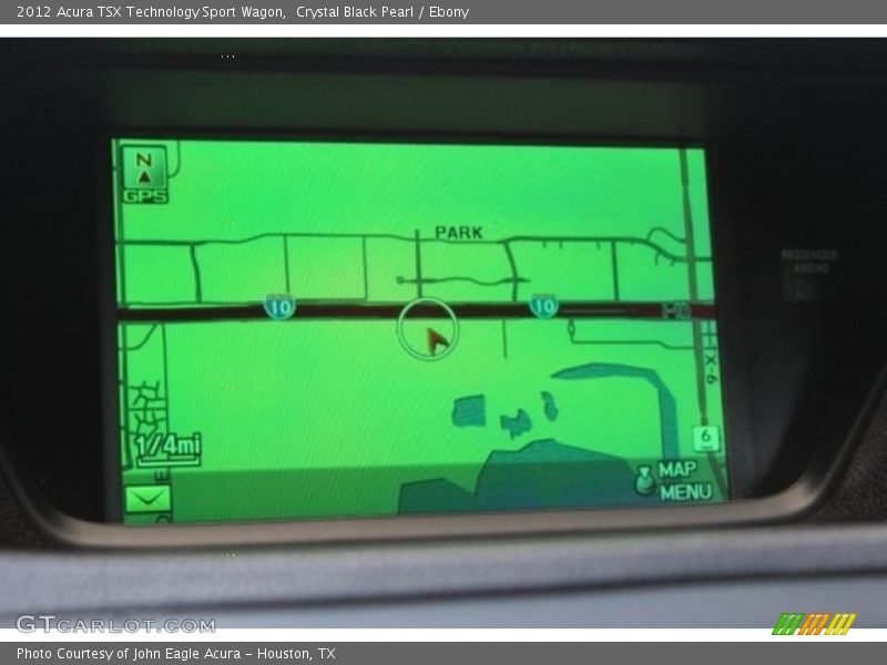 Crystal Black Pearl / Ebony 2012 Acura TSX Technology Sport Wagon