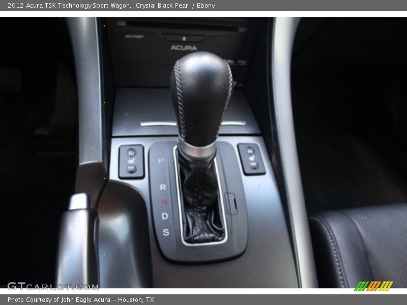 Crystal Black Pearl / Ebony 2012 Acura TSX Technology Sport Wagon