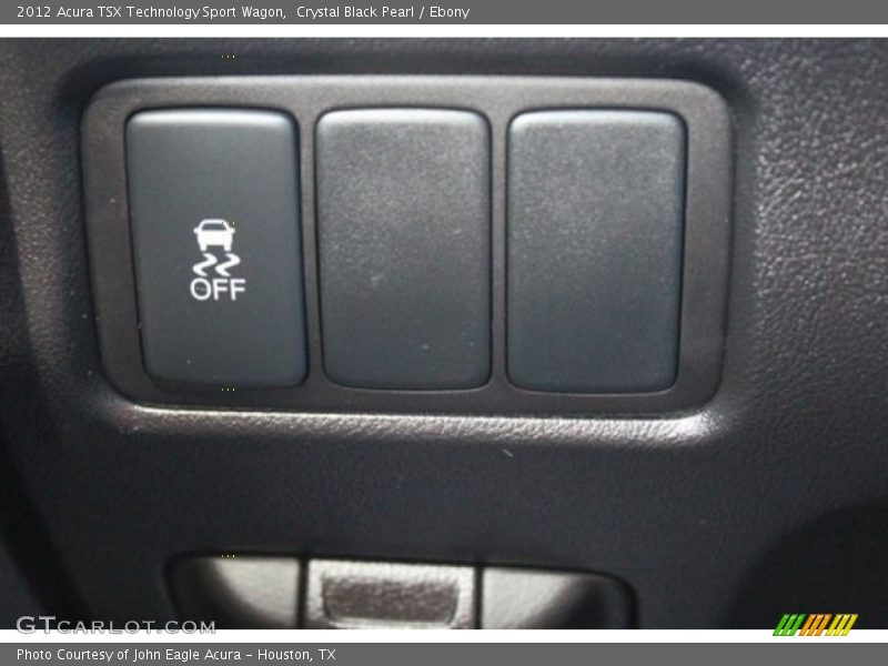 Crystal Black Pearl / Ebony 2012 Acura TSX Technology Sport Wagon
