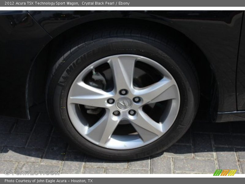 Crystal Black Pearl / Ebony 2012 Acura TSX Technology Sport Wagon