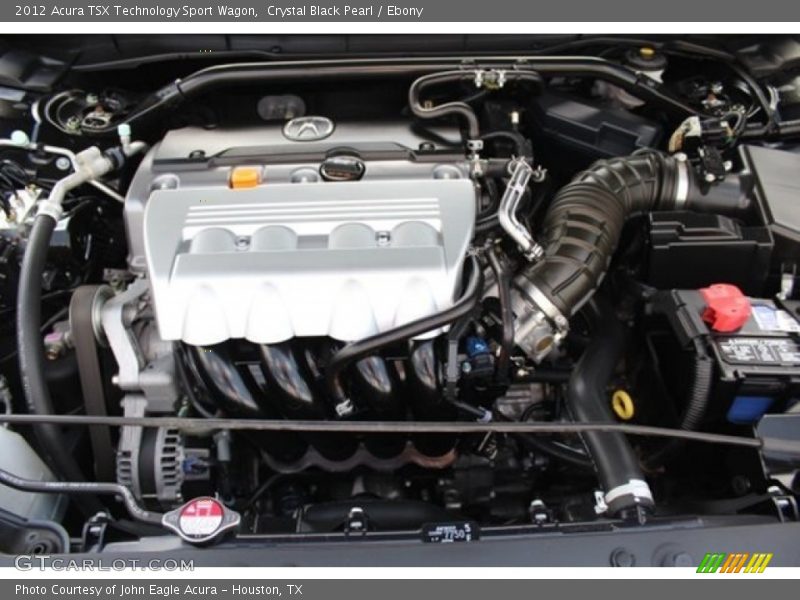 Crystal Black Pearl / Ebony 2012 Acura TSX Technology Sport Wagon