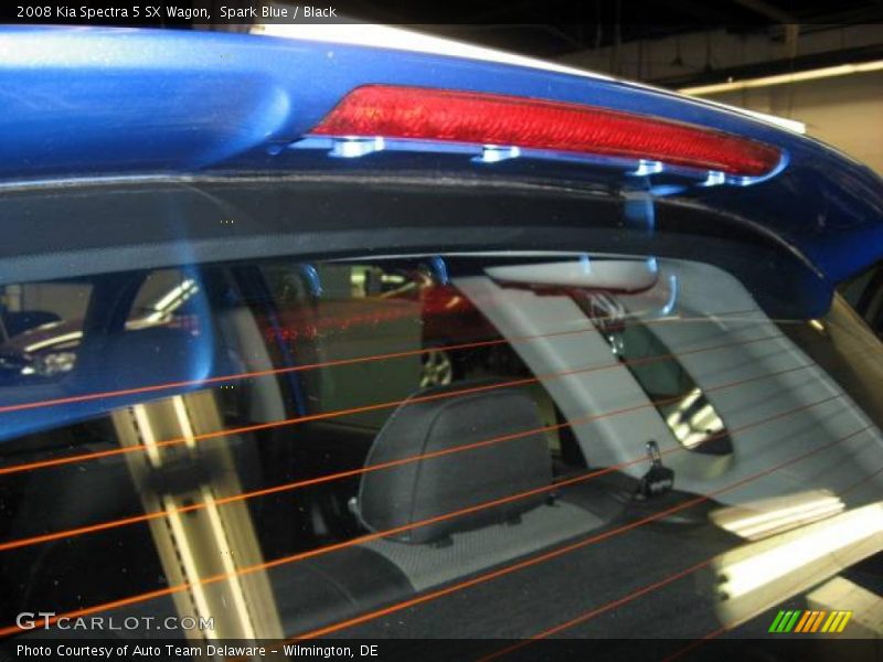 Spark Blue / Black 2008 Kia Spectra 5 SX Wagon