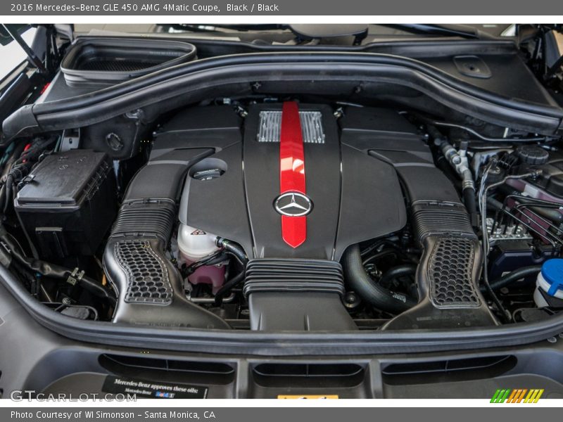  2016 GLE 450 AMG 4Matic Coupe Engine - 3.0 Liter DI biturbo DOHC 24-Valve VVT V6