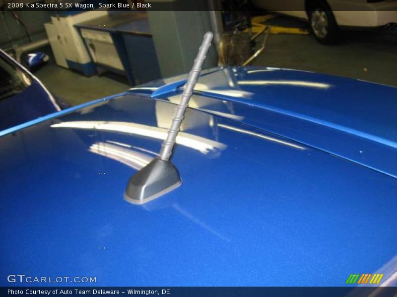 Spark Blue / Black 2008 Kia Spectra 5 SX Wagon