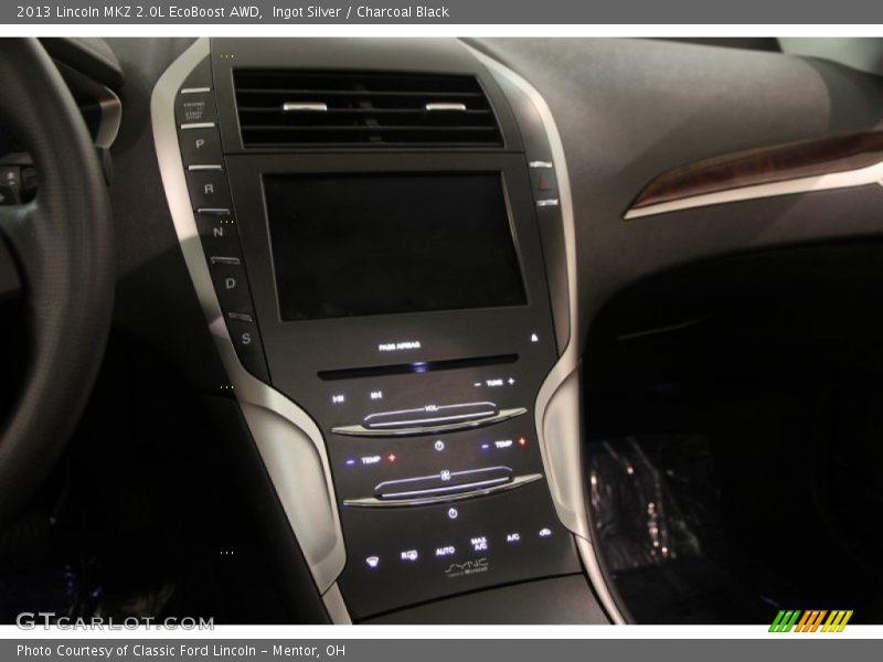 Ingot Silver / Charcoal Black 2013 Lincoln MKZ 2.0L EcoBoost AWD