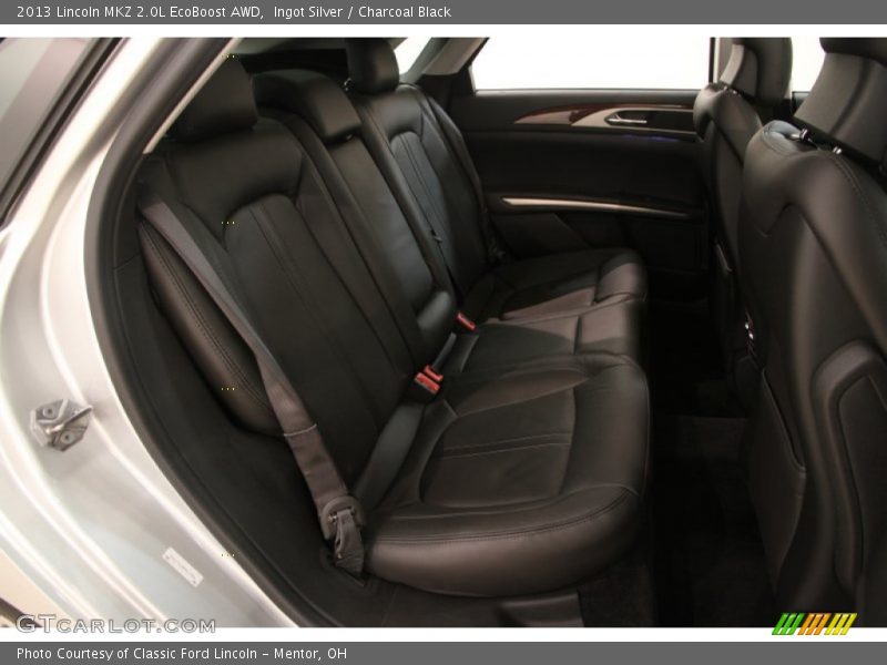 Ingot Silver / Charcoal Black 2013 Lincoln MKZ 2.0L EcoBoost AWD