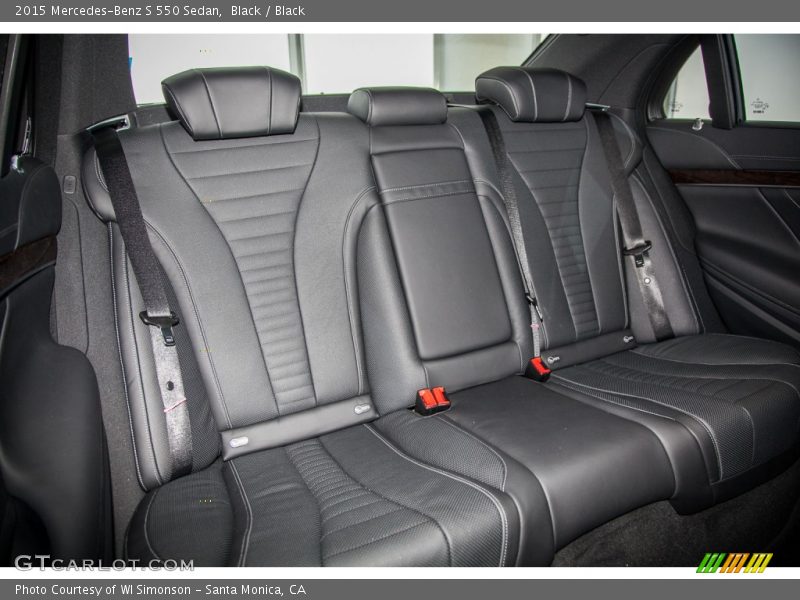 Black / Black 2015 Mercedes-Benz S 550 Sedan