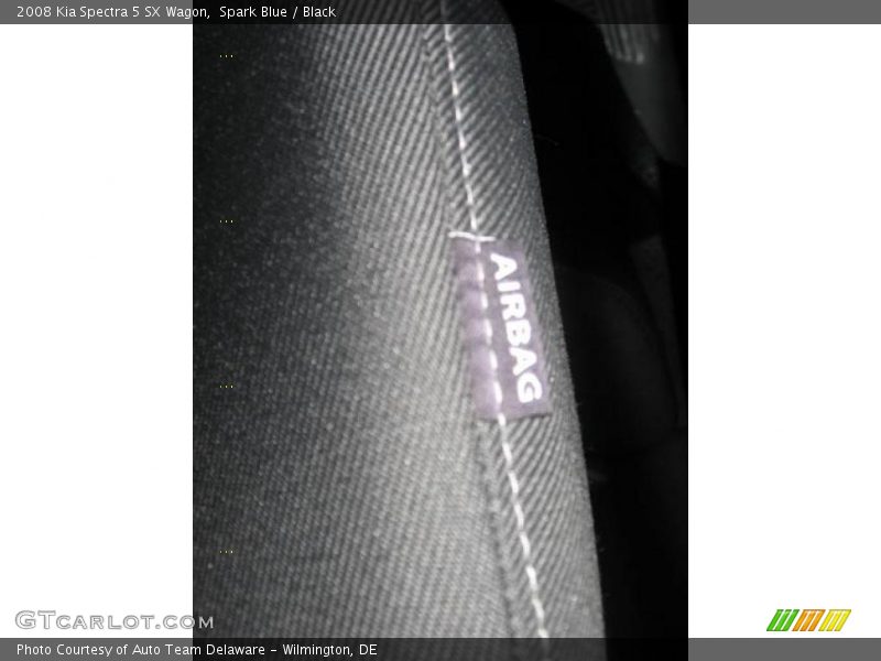 Spark Blue / Black 2008 Kia Spectra 5 SX Wagon